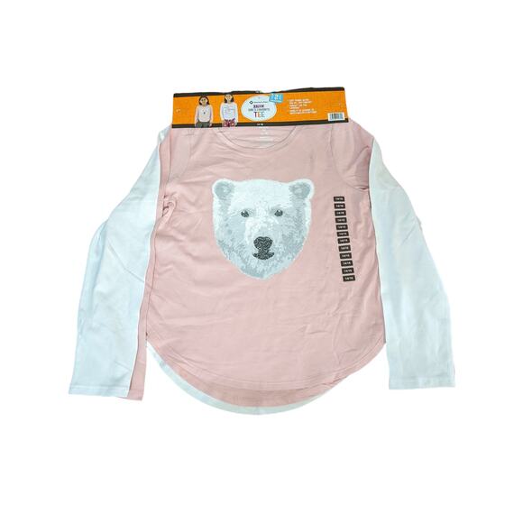 Members Mark Girls Favorite Shirt Set Size 14/16 Winter Polar Bears 2 Piece XL - Picture 12 of 12